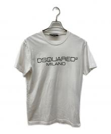 DSQUARED2（ディースクエアード）の古着「ロゴプリントTシャツ」｜ホワイト
