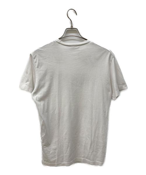 DSQUARED2（ディースクエアード）DSQUARED2 (ディースクエアード) ロゴプリントTシャツ ホワイト サイズ:Mの古着・服飾アイテム