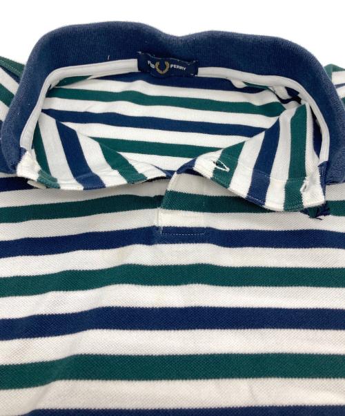 FRED PERRY（フレッドペリー）FRED PERRY (フレッドペリー) ポロシャツ ネイビー サイズ:Ⅿの古着・服飾アイテム