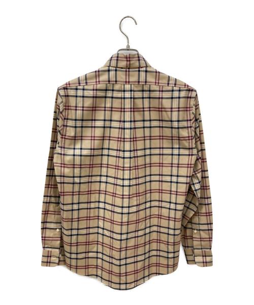 BROOKS BROTHERS（ブルックスブラザーズ）BROOKS BROTHERS (ブルックスブラザーズ) ノンアイロンシグネチャータータンスポーツシャツ ベージュ サイズ:Sの古着・服飾アイテム
