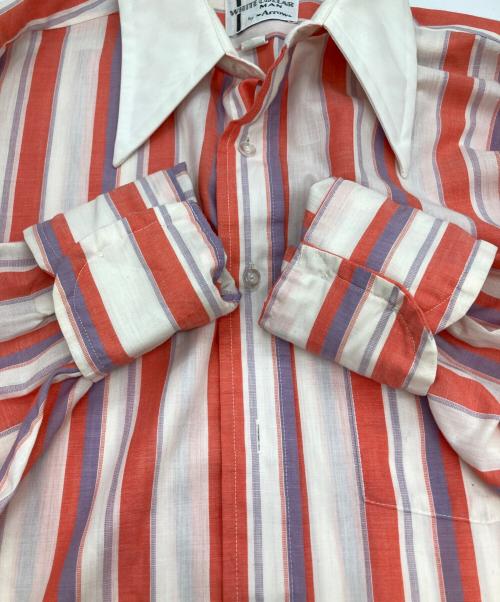 ARROW（アロー）ARROW (アロー) ドレスシャツ ピンク サイズ:Ｍの古着・服飾アイテム