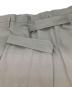 中古・古着 JIL SANDER (ジルサンダー) センタープレススラックス グレー サイズ:XL：7000円