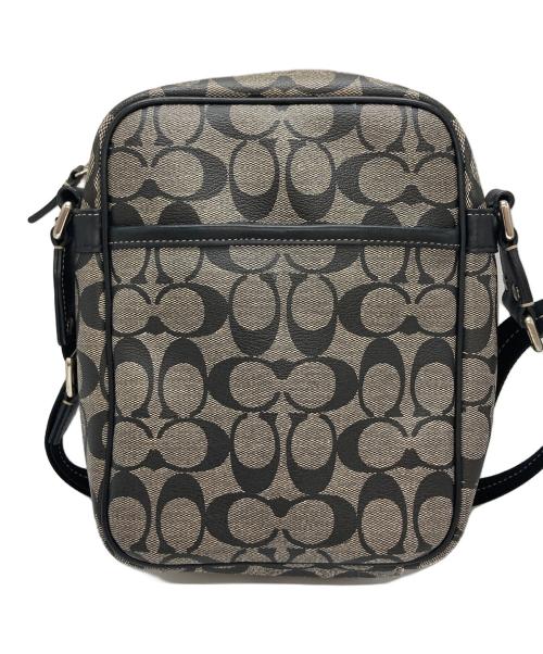 COACH（コーチ）COACH (コーチ) シグネチャーショルダーバッグ ベージュの古着・服飾アイテム