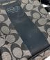 中古・古着 COACH (コーチ) シグネチャーショルダーバッグ ベージュ：7000円