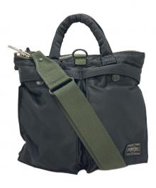 PORTER（ポーター）の古着「2WAY HELMET BAG/2WAYバッグ」｜ブラック