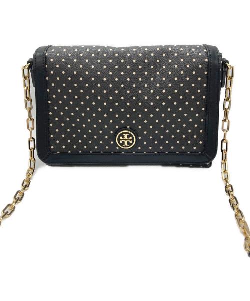 TORY BURCH（トリーバーチ）TORY BURCH (トリーバーチ) チェーンショルダーバッグ ブラックの古着・服飾アイテム