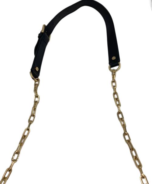 TORY BURCH（トリーバーチ）TORY BURCH (トリーバーチ) チェーンショルダーバッグ ブラックの古着・服飾アイテム