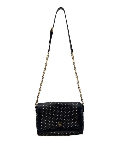 TORY BURCH（トリーバーチ）TORY BURCH (トリーバーチ) チェーンショルダーバッグ ブラックの古着・服飾アイテム