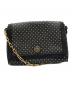 TORY BURCH（トリーバーチ）の古着「チェーンショルダーバッグ」｜ブラック