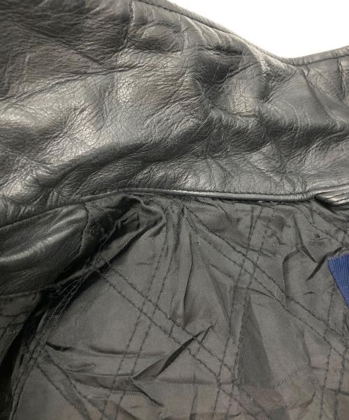 GAP（ギャップ）GAP (ギャップ) レザーカーコート ブラック サイズ:XLの古着・服飾アイテム