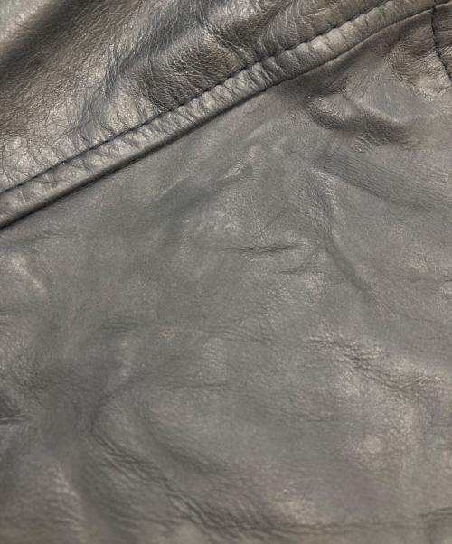 GAP（ギャップ）GAP (ギャップ) レザーカーコート ブラック サイズ:XLの古着・服飾アイテム