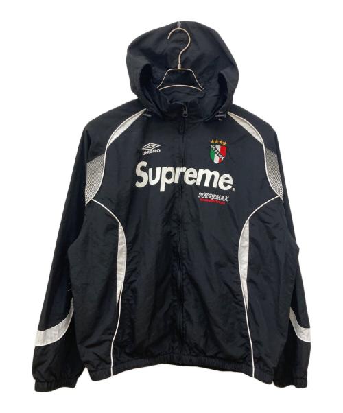 SUPREME（シュプリーム）SUPREME (シュプリーム) UMBRO (アンブロ) Track Jacket/コラボナイロントラックジャケット ブラック サイズ:XLの古着・服飾アイテム