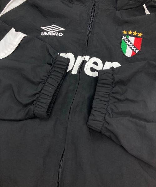 SUPREME（シュプリーム）SUPREME (シュプリーム) UMBRO (アンブロ) Track Jacket/コラボナイロントラックジャケット ブラック サイズ:XLの古着・服飾アイテム