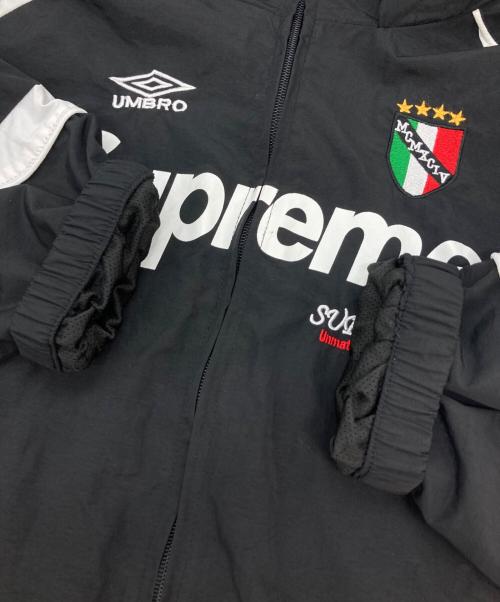 SUPREME（シュプリーム）SUPREME (シュプリーム) UMBRO (アンブロ) Track Jacket/コラボナイロントラックジャケット ブラック サイズ:XLの古着・服飾アイテム