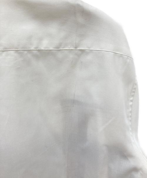 BLACK LABEL CRESTBRIDGE（ブラックレーベル クレストブリッジ）BLACK LABEL CRESTBRIDGE (ブラックレーベル クレストブリッジ) シャツ ホワイト×ベージュ サイズ:Mの古着・服飾アイテム