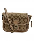 COACHコーチ）の古着「シグネチャーショルダーバッグ」
