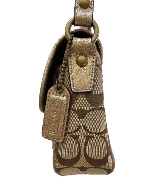 COACH（コーチ）COACH (コーチ) シグネチャーショルダーバッグの古着・服飾アイテム
