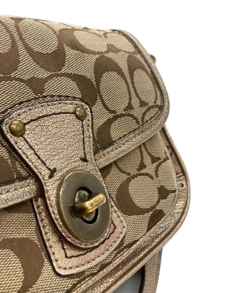 COACH（コーチ）COACH (コーチ) シグネチャーショルダーバッグの古着・服飾アイテム