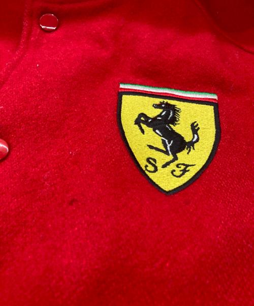 Ferrari（フェラーリ）Ferrari (フェラーリ) スタジャン レッド サイズ:Mの古着・服飾アイテム