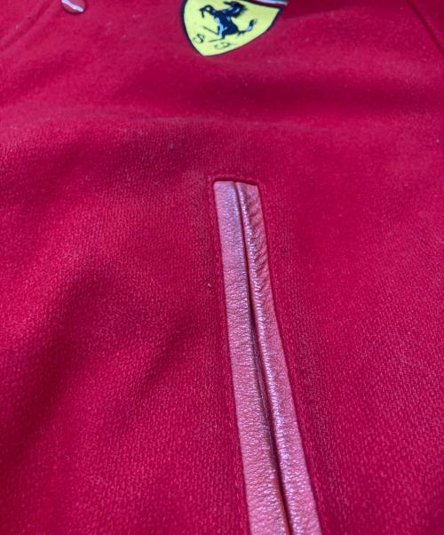 Ferrari（フェラーリ）Ferrari (フェラーリ) スタジャン レッド サイズ:Mの古着・服飾アイテム