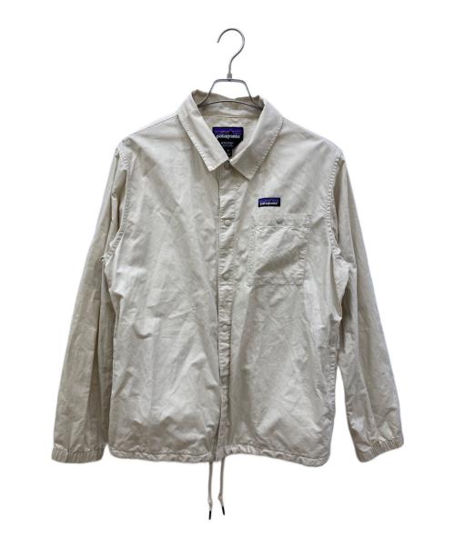 Patagonia（パタゴニア）Patagonia (パタゴニア) Lightweight All-Wear Hemp Coaches Jkt ベージュ サイズ:Ⅿの古着・服飾アイテム