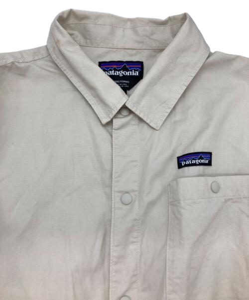 Patagonia（パタゴニア）Patagonia (パタゴニア) Lightweight All-Wear Hemp Coaches Jkt ベージュ サイズ:Ⅿの古着・服飾アイテム
