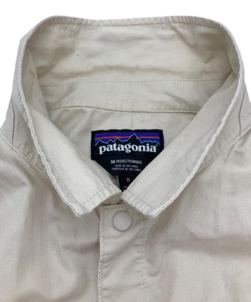 Patagonia（パタゴニア）Patagonia (パタゴニア) Lightweight All-Wear Hemp Coaches Jkt ベージュ サイズ:Ⅿの古着・服飾アイテム