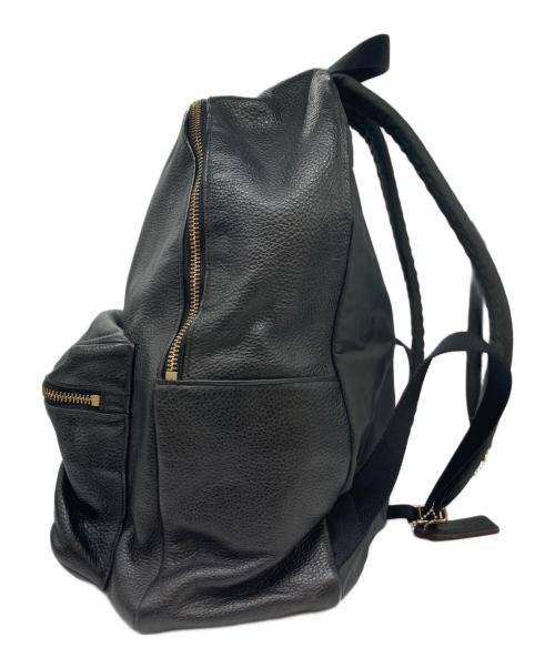 COACH（コーチ）COACH (コーチ) レザーリュック ブラックの古着・服飾アイテム