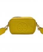 TORY BURCHトリーバーチ）の古着「PERRY BOMBE MINI BAG/ショルダーバッグ」｜イエロー