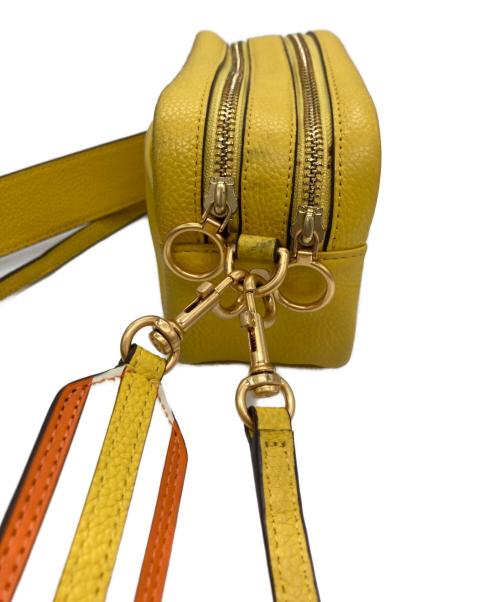 TORY BURCH（トリーバーチ）TORY BURCH (トリーバーチ) PERRY BOMBE MINI BAG/ショルダーバッグ イエローの古着・服飾アイテム