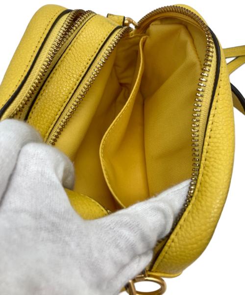 TORY BURCH（トリーバーチ）TORY BURCH (トリーバーチ) PERRY BOMBE MINI BAG/ショルダーバッグ イエローの古着・服飾アイテム