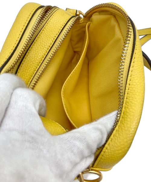 TORY BURCH（トリーバーチ）TORY BURCH (トリーバーチ) PERRY BOMBE MINI BAG/ショルダーバッグ イエローの古着・服飾アイテム