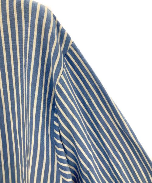 POLO RALPH LAUREN（ポロ・ラルフローレン）POLO RALPH LAUREN (ポロ・ラルフローレン) 裾ポニーグランパシャツ スカイブルー サイズ:XLの古着・服飾アイテム