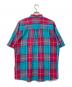 Eddie Bauer (エディーバウアー) 半袖シャツ グリーン×レッド サイズ:XL：4000円