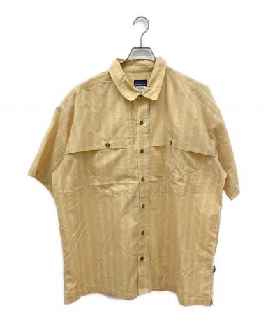 中古・古着通販】Patagonia (パタゴニア) 半袖シャツ イエロー サイズ
