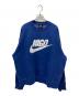 NIKE（ナイキ）の古着「NRG Crew Fleece/フロッキーロゴスウェット」｜ブルー