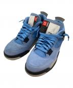 NIKEナイキ）の古着「Air Jordan 4 "University Blue"/ハイカットスニーカー」｜ブルー