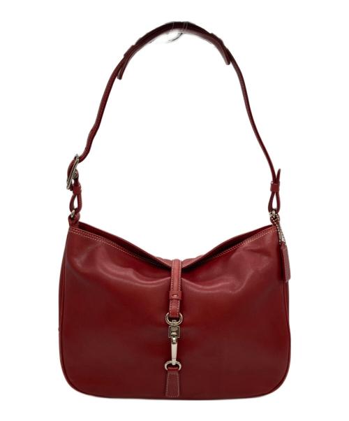 COACH（コーチ）COACH (コーチ) ワンショルダーバッグ レッドの古着・服飾アイテム