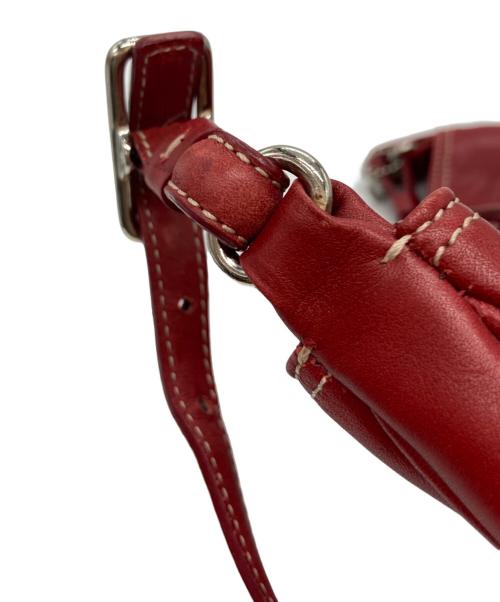COACH（コーチ）COACH (コーチ) ワンショルダーバッグ レッドの古着・服飾アイテム