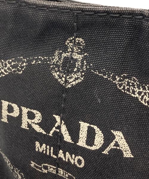 PRADA（プラダ）PRADA (プラダ) カナパミニハンドバッグ ブラックの古着・服飾アイテム
