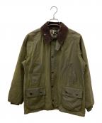 Barbourバブアー）の古着「BEDALE/オイルドジャケット」｜グリーン