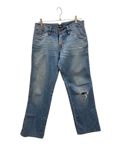 DOLCE & GABBANA（ドルチェ＆ガッバーナ）DOLCE & GABBANA (ドルチェ＆ガッバーナ) デニムパンツ インディゴ サイズ:32の古着・服飾アイテム