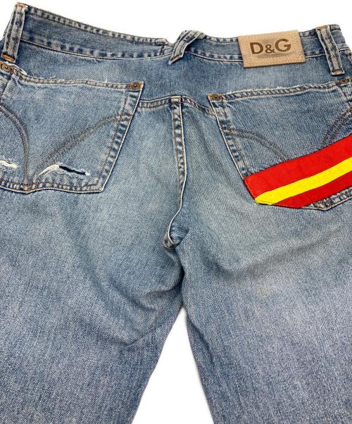 DOLCE & GABBANA（ドルチェ＆ガッバーナ）DOLCE & GABBANA (ドルチェ＆ガッバーナ) デニムパンツ インディゴ サイズ:32の古着・服飾アイテム