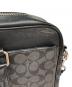 中古・古着 COACH (コーチ) シグネチャーブリーフケース グレー：8000円