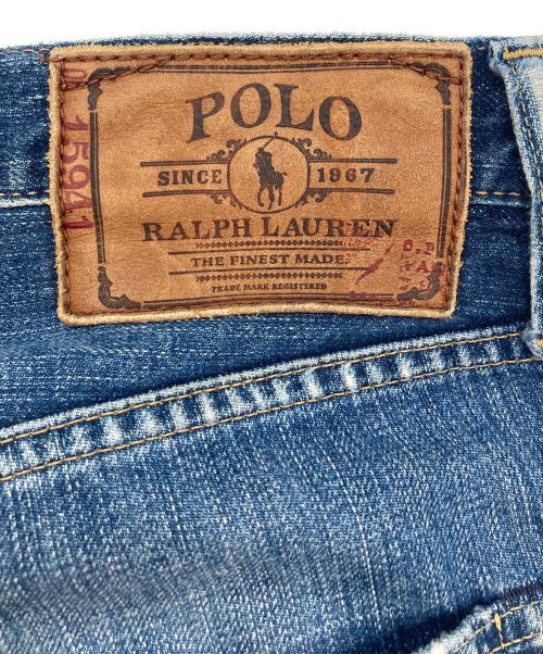 RALPH LAUREN（ラルフローレン）RALPH LAUREN (ラルフローレン) ダメージ加工デニムパンツ インディゴ サイズ:W34×L30の古着・服飾アイテム
