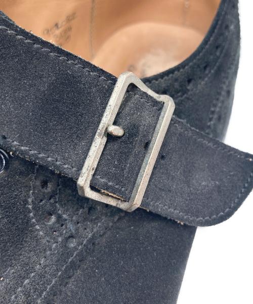 EESETT&Co（イーセットアンドコー）EESETT&Co (イーセットアンドコー) QUILP by Tricker’s (クイルプ バイ トリッカーズ) モンクストラップシューズ ブラック サイズ:9の古着・服飾アイテム