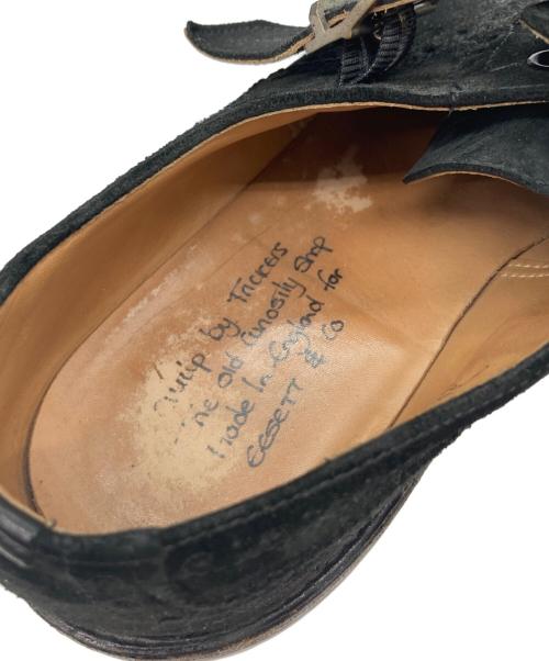 EESETT&Co（イーセットアンドコー）EESETT&Co (イーセットアンドコー) QUILP by Tricker’s (クイルプ バイ トリッカーズ) モンクストラップシューズ ブラック サイズ:9の古着・服飾アイテム