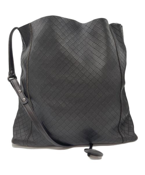 BOTTEGA VENETA（ボッテガベネタ）BOTTEGA VENETA (ボッテガベネタ) イントレッチオミラージュショルダーバッグ ブラウンの古着・服飾アイテム