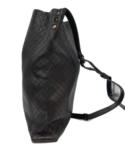 BOTTEGA VENETA（ボッテガベネタ）BOTTEGA VENETA (ボッテガベネタ) イントレッチオミラージュショルダーバッグ ブラウンの古着・服飾アイテム