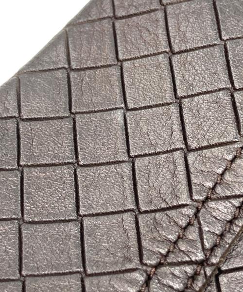 BOTTEGA VENETA（ボッテガベネタ）BOTTEGA VENETA (ボッテガベネタ) イントレッチオミラージュショルダーバッグ ブラウンの古着・服飾アイテム